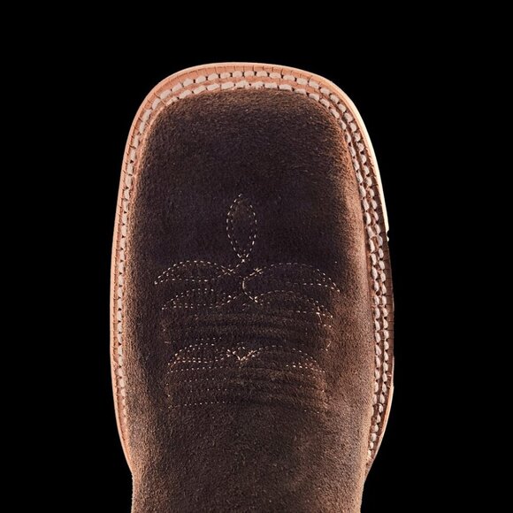 NEW R. WATSON Men’s Heavy Roughout Wide Square 13″ Bone/Chocolate Size 11 - Picture 2 of 5